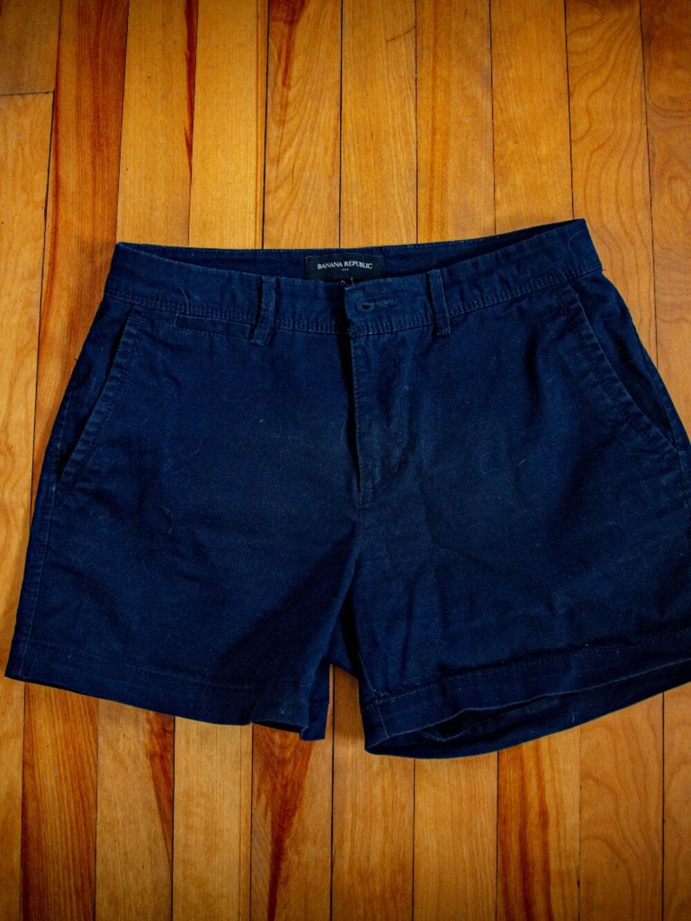 Navy Blue Shorts- Banana Republic, Size 0